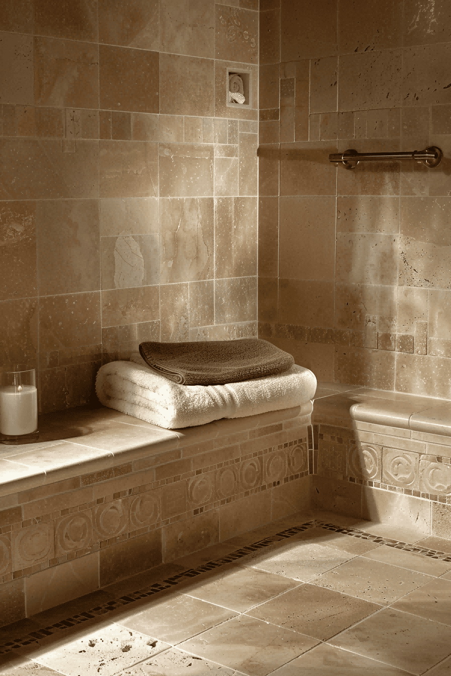 Naturally Elegant Travertine For Bathroom Tile Ideas 1714051542 1