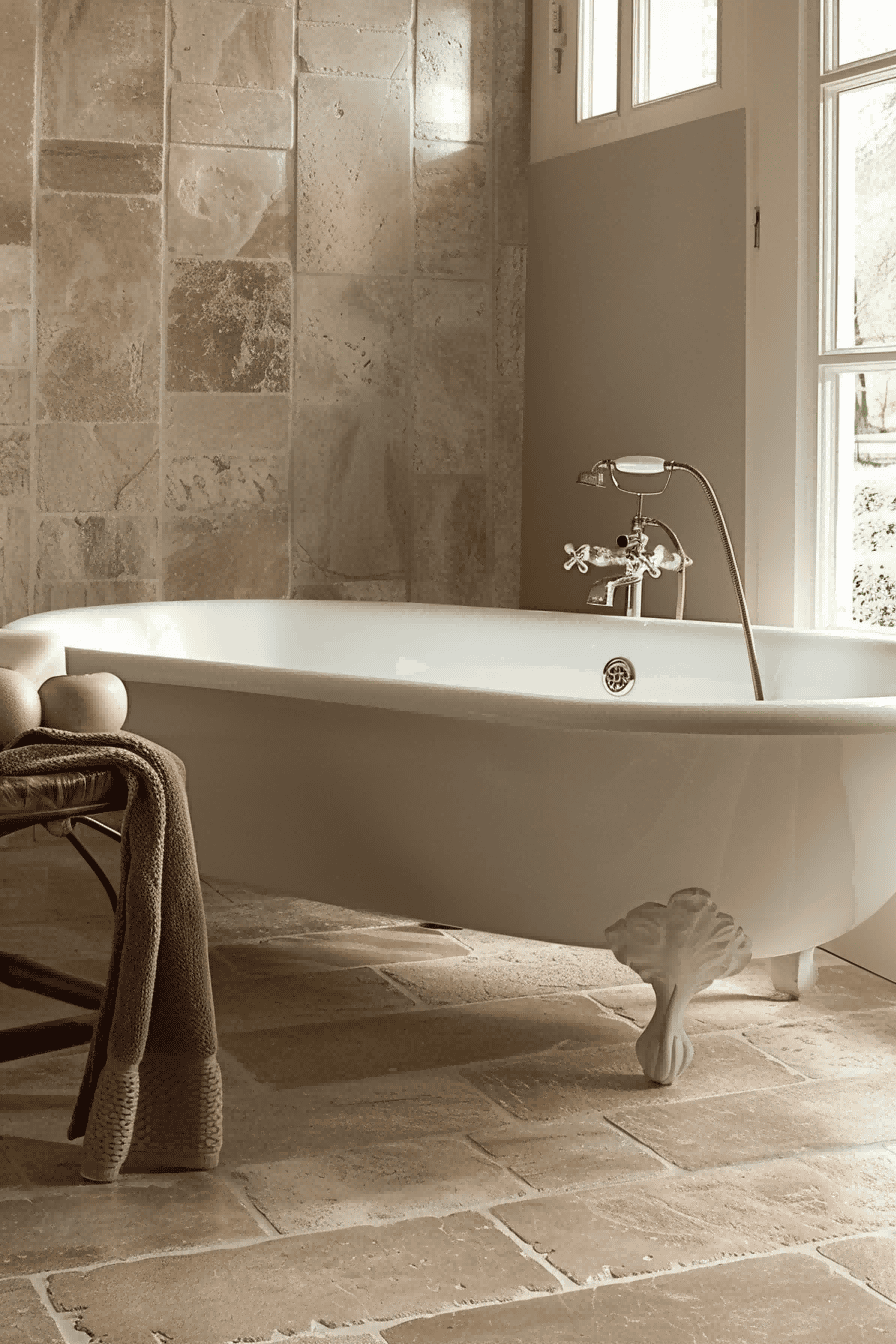 Naturally Elegant Travertine For Bathroom Tile Ideas 1714051542 3