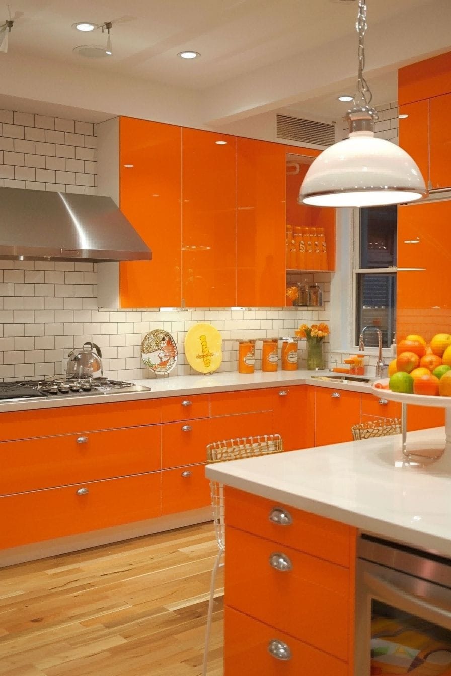 Orange and White For Kitchen Color Schemes 1712894859 4