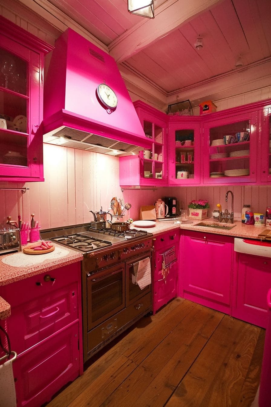 Paint in a pink palette For Kitchen Color Schemes 1712891469 3