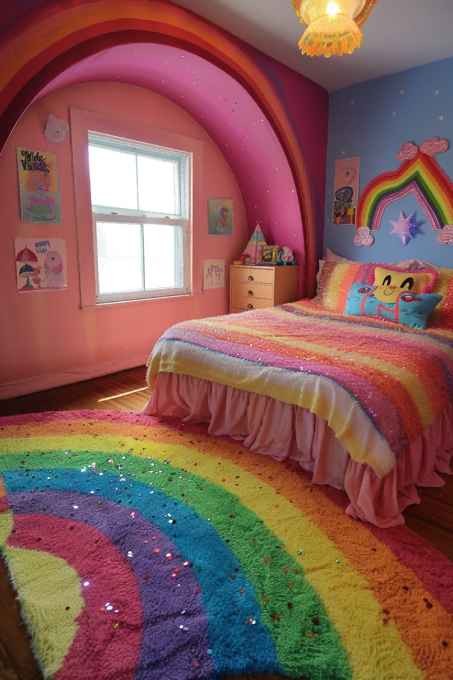 Rainbow Room For Girls Bedroom Decor Ideas 1713870726 4