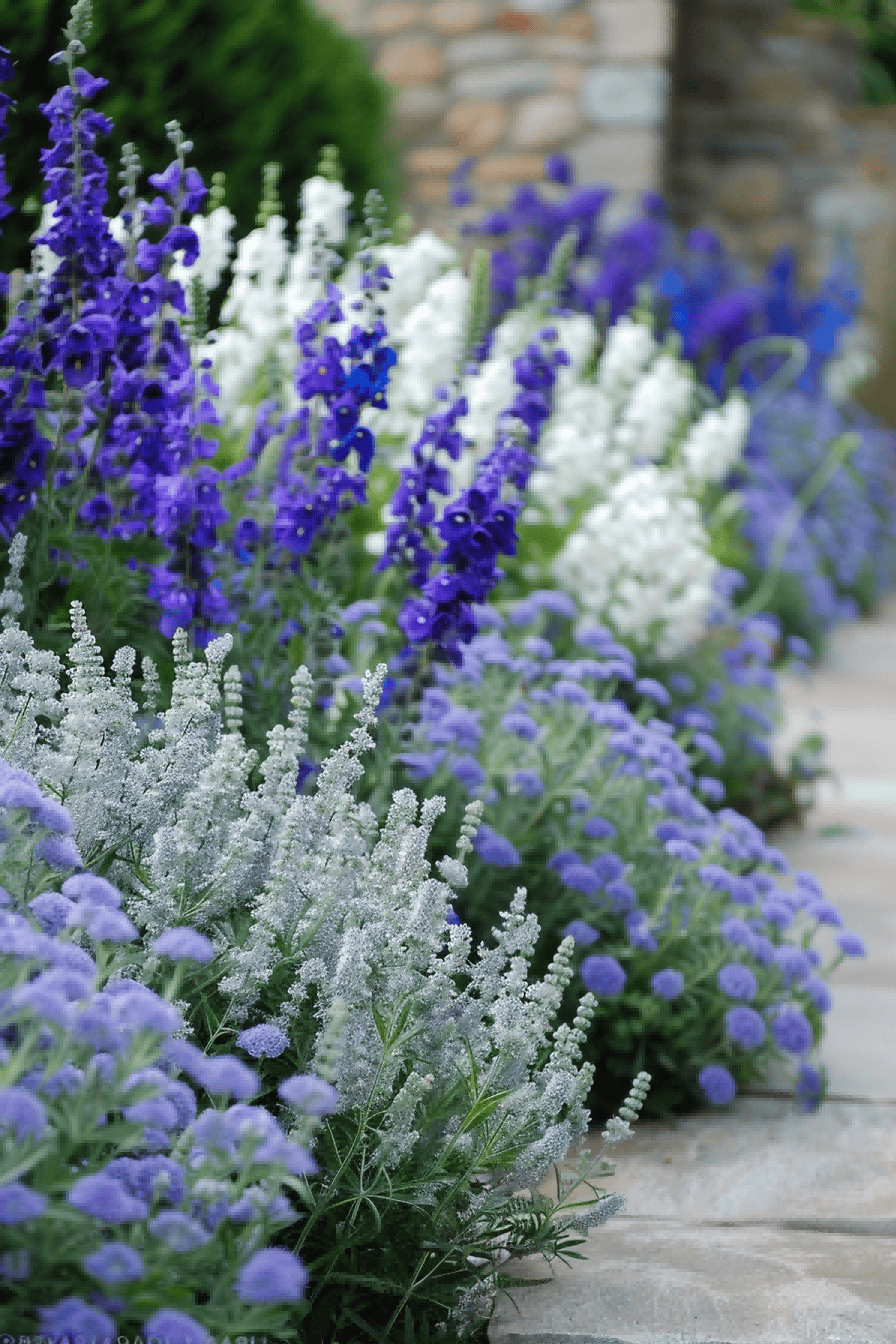 Silvery Accents For Flower Bed Ideas 1714017614 1