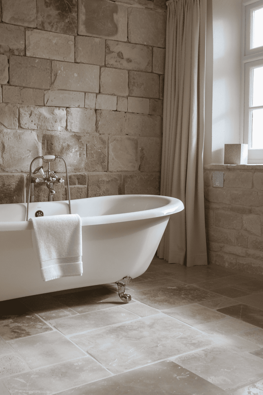 Soothing Limestone For Bathroom Tile Ideas 1714052558 2