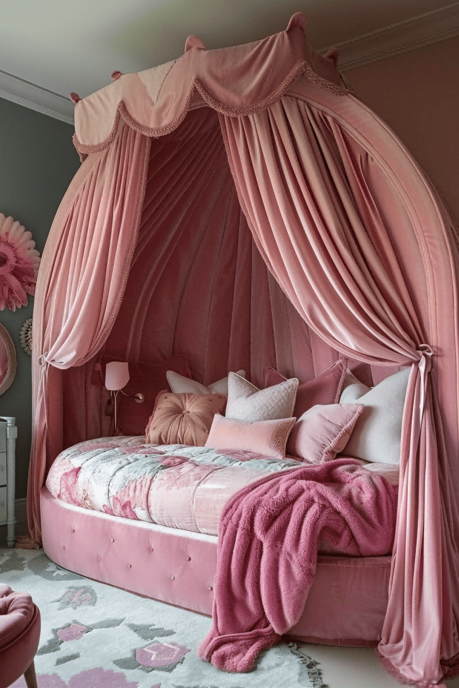 Statement Bed For Girls Bedroom Decor Ideas 1713870415 2