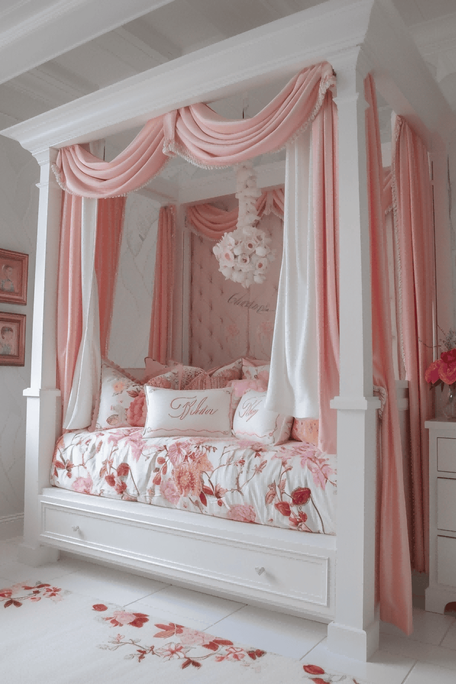 Statement Bed For Girls Bedroom Decor Ideas 1713870415 3