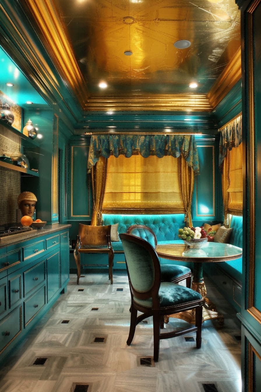 Teal and Gold For Kitchen Color Schemes 1712894369 1