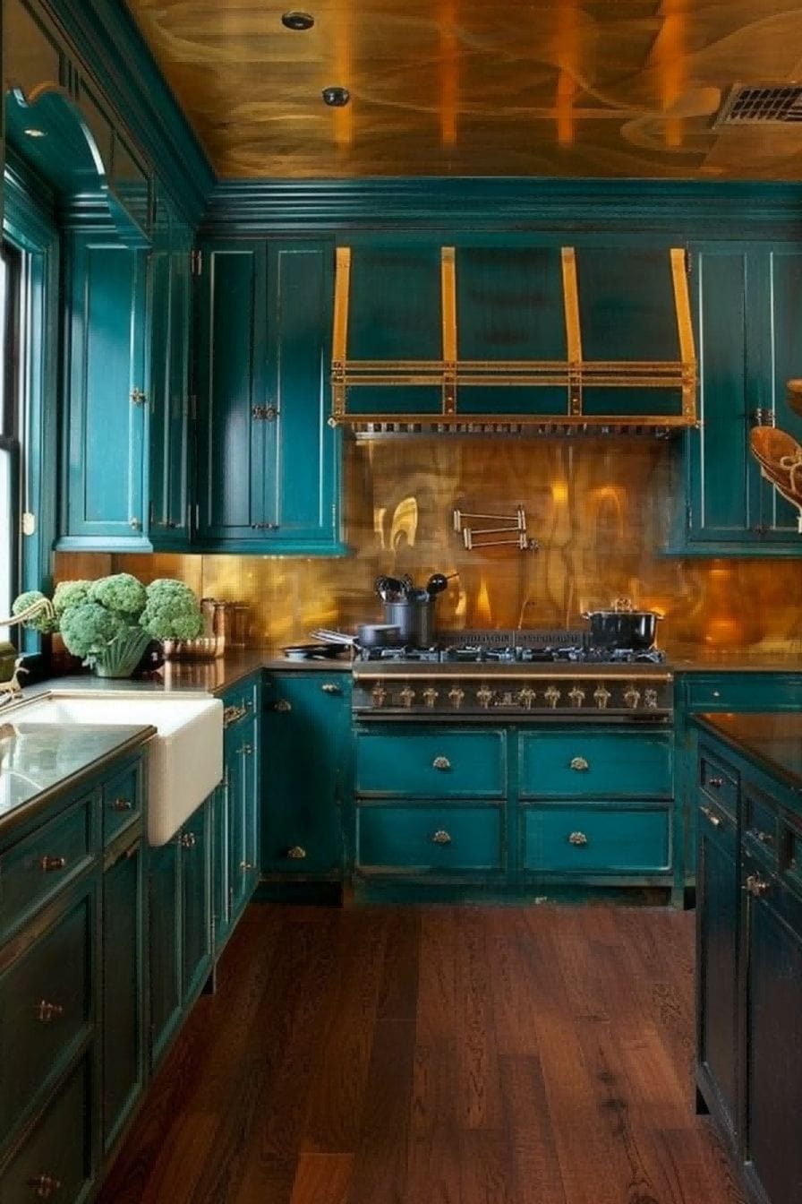 Teal and Gold For Kitchen Color Schemes 1712894369 4