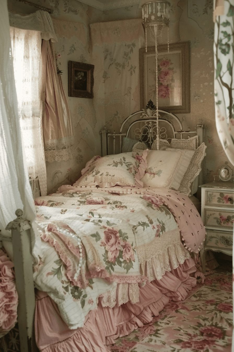 Vintage Chic For Girls Bedroom Decor Ideas 1713868882 3