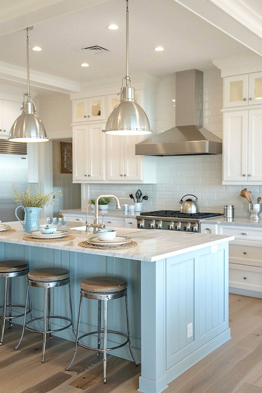 White and Sky Blue For Kitchen Color Schemes 1712894997 1