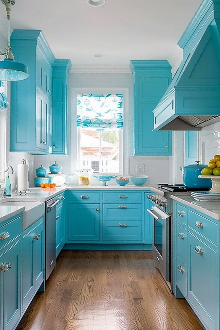 White and Sky Blue For Kitchen Color Schemes 1712894997 3