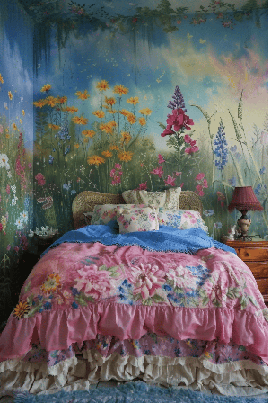 Wildflower Walls For Girls Bedroom Decor Ideas 1713869720 1
