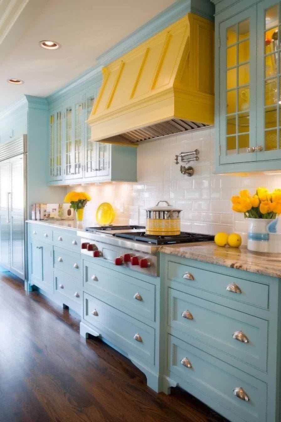Yellow and Light Blue For Kitchen Color Schemes 1712894586 3