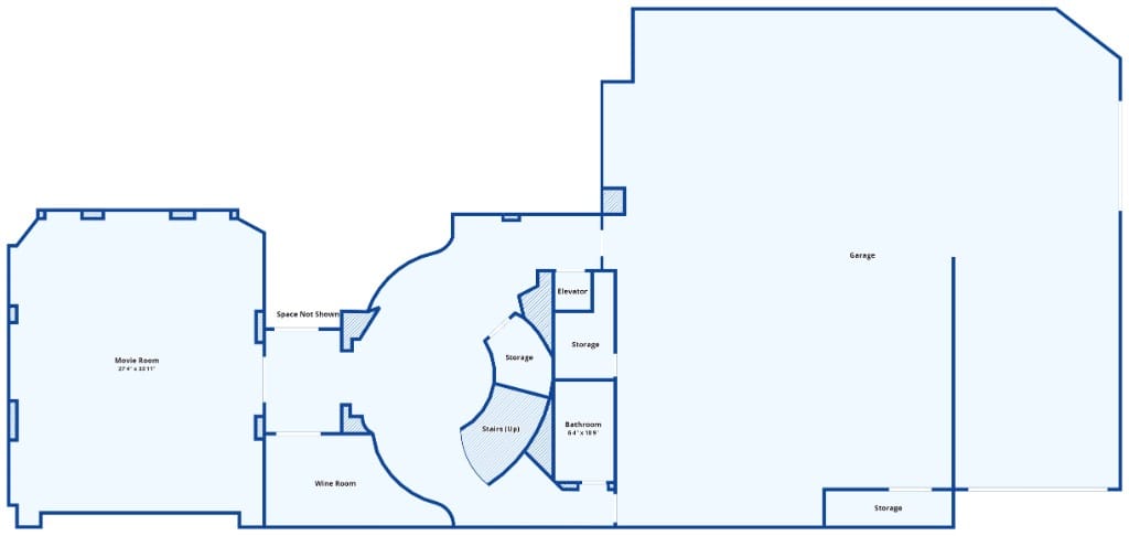 Lower Level Floor Plan