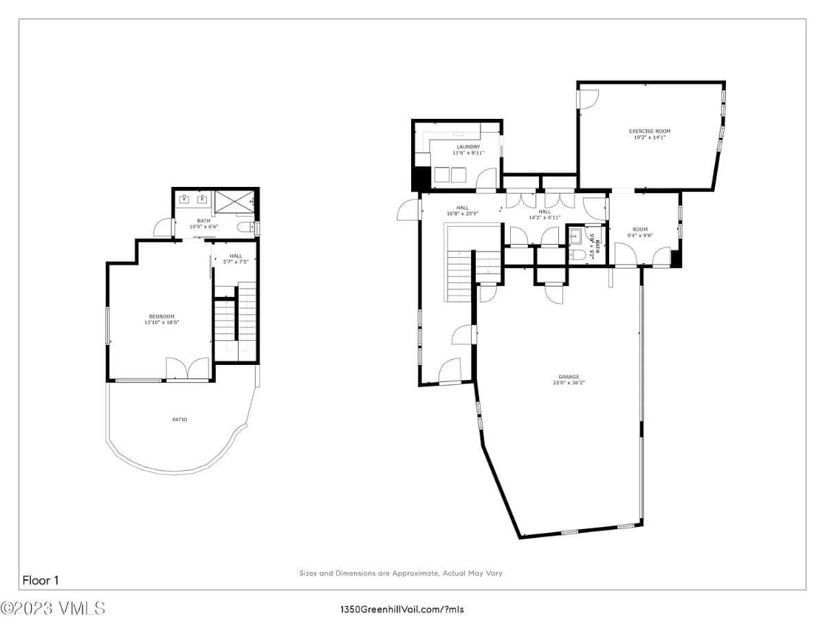 Main Level Floor Plan