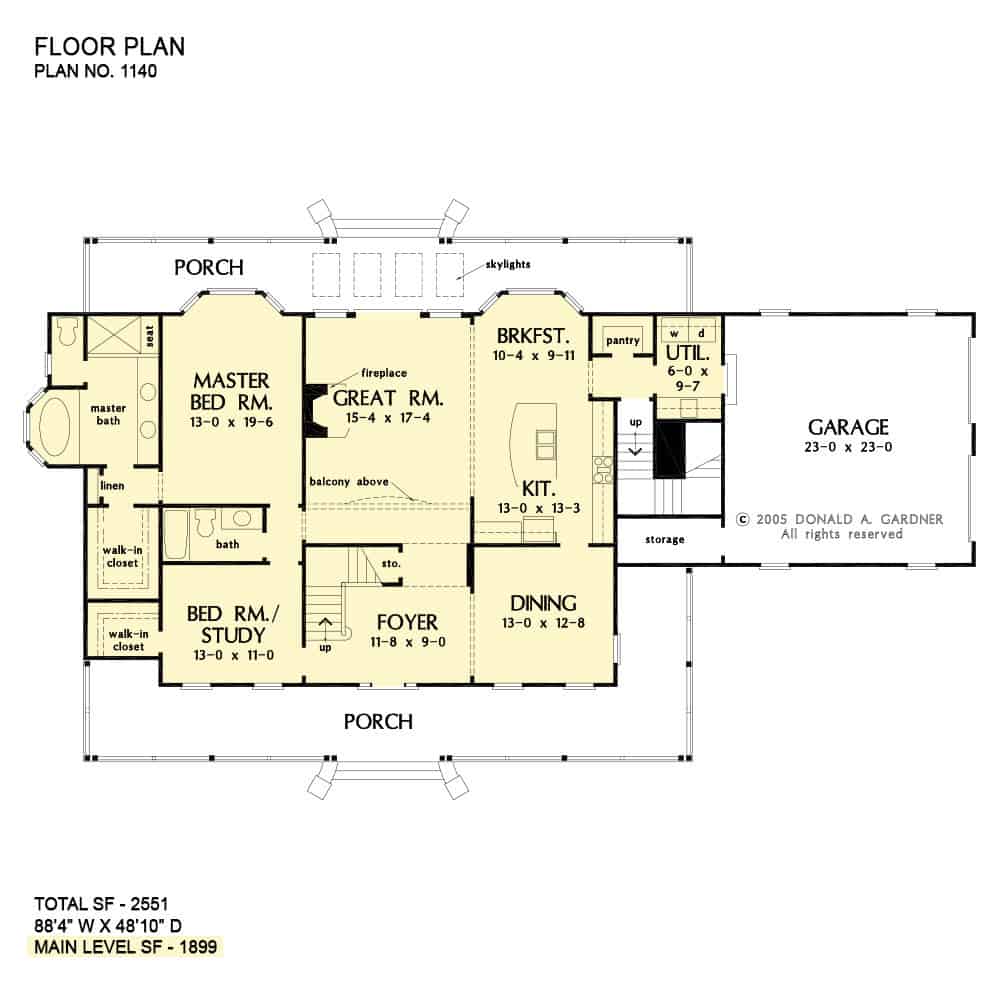 mainx level floor plan two story 4 bedroom the hollandale farmhouse jun182021