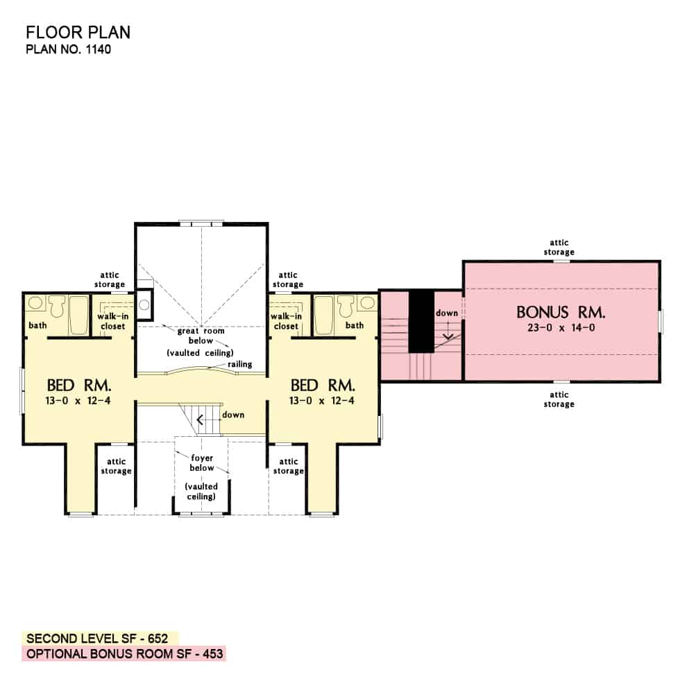 second xlevel floor plan two story 4 bedroom the hollandale farmhouse jun182021