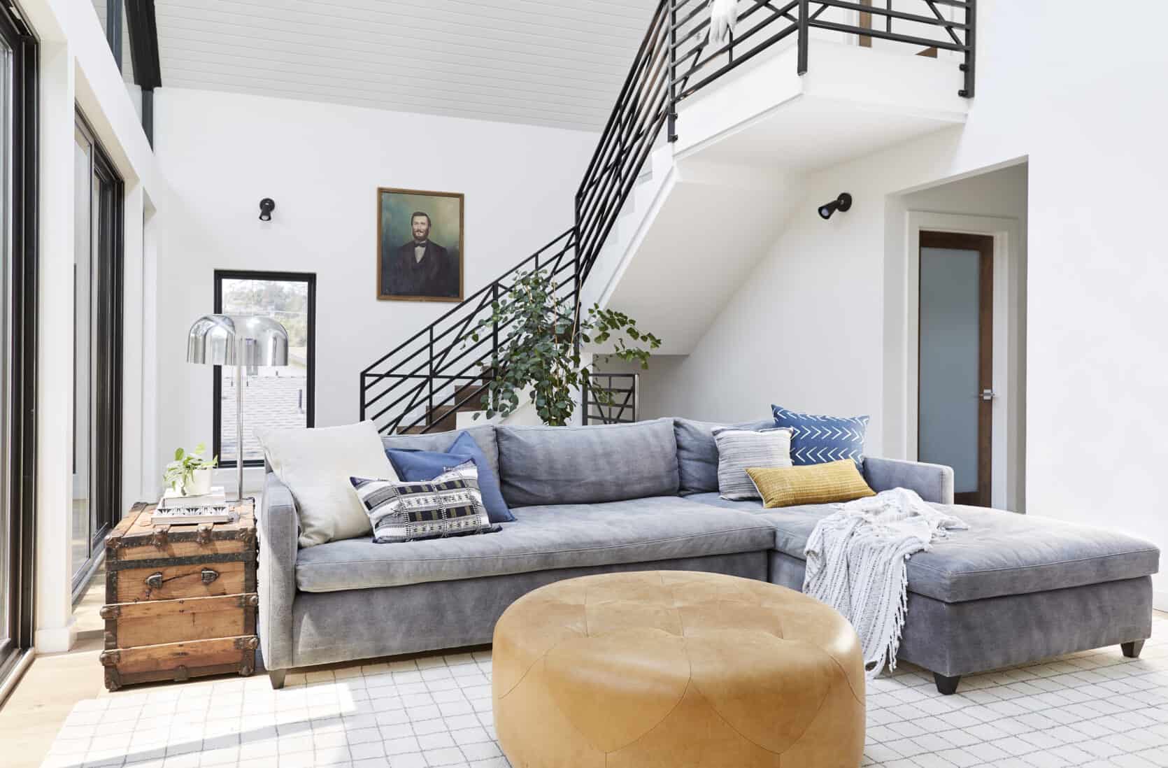 20 Designer Tips for Decorating with Throws 1 Bright Modern Kid Friendly Cozy Comfortable Family TV Room