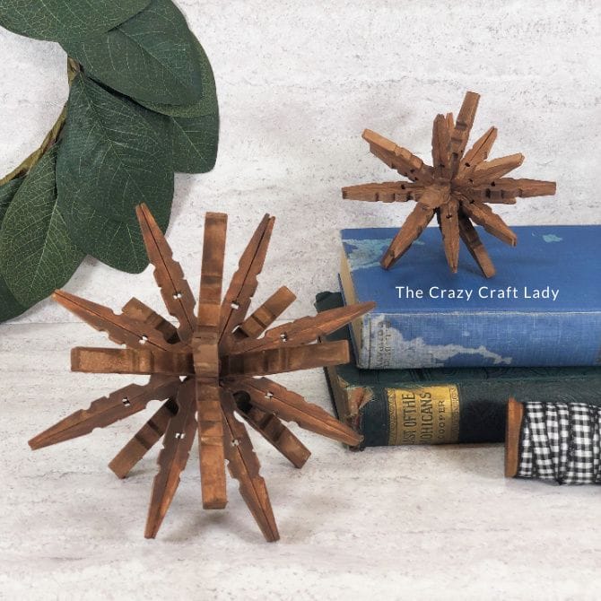 20 Dollar Store DIY Farmhouse Decor Ideas 58 Decorative Clothespin Craft