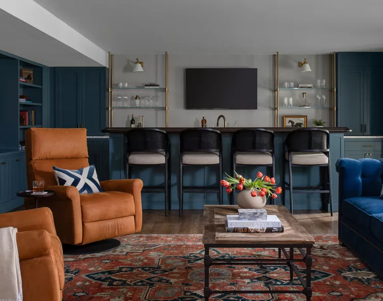 39 Basement Bar Ideas for Every Size And Every Budget 1 Hardwood