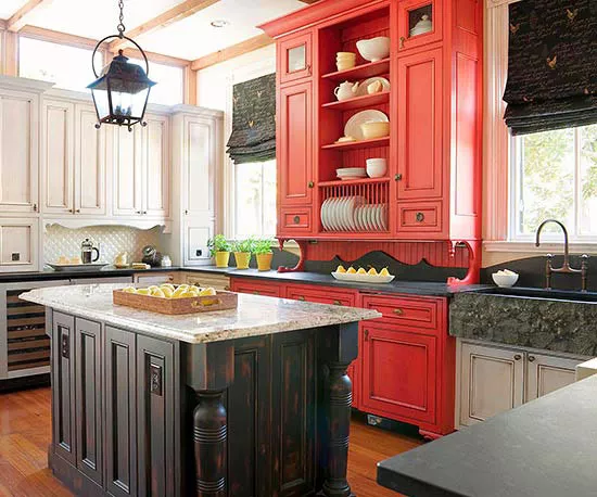 35 Stunning Colorful Kitchens That’ll Make You Want to Go Bold 124 colorful kitchen
