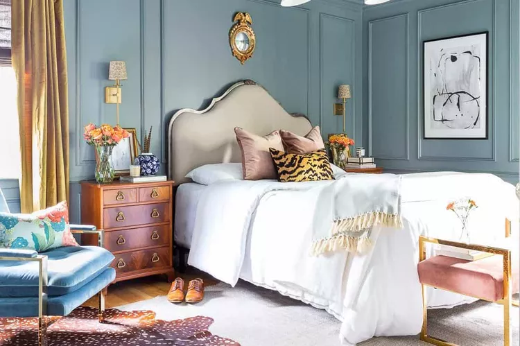 25 Tips and Ideas for Decorating a Bedroom in Vintage Style 22 final