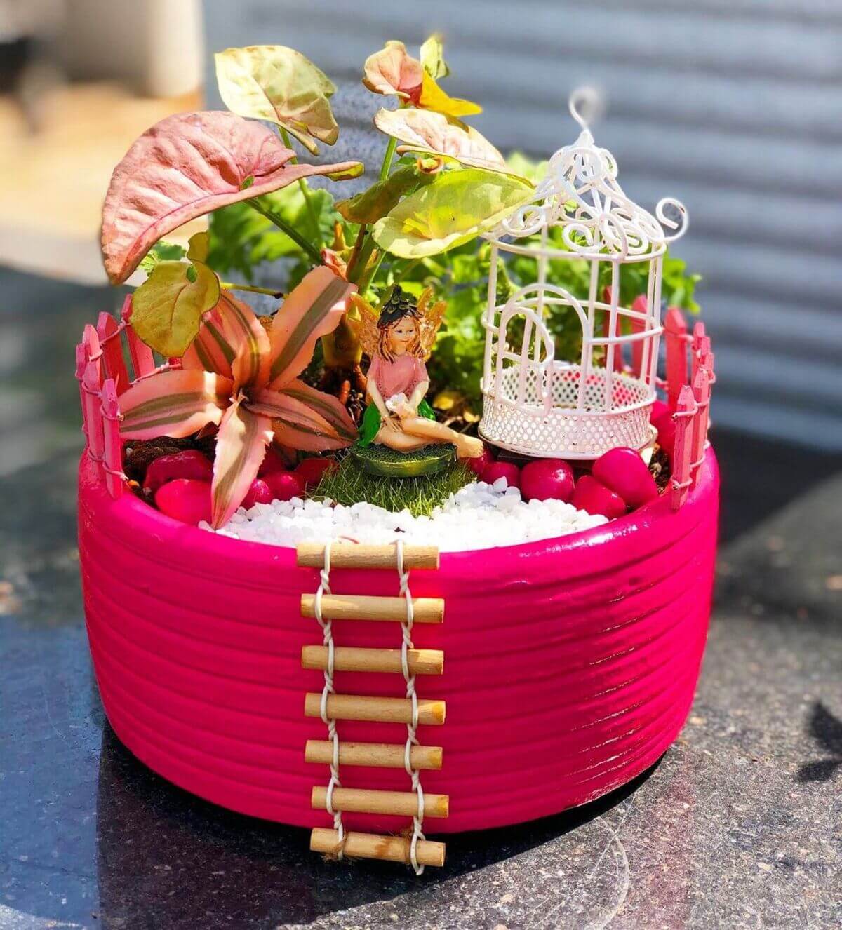 30 Fairy Garden Ideas to Add Some Magic to Your Outdoor Space 1 mini fairy garden 1