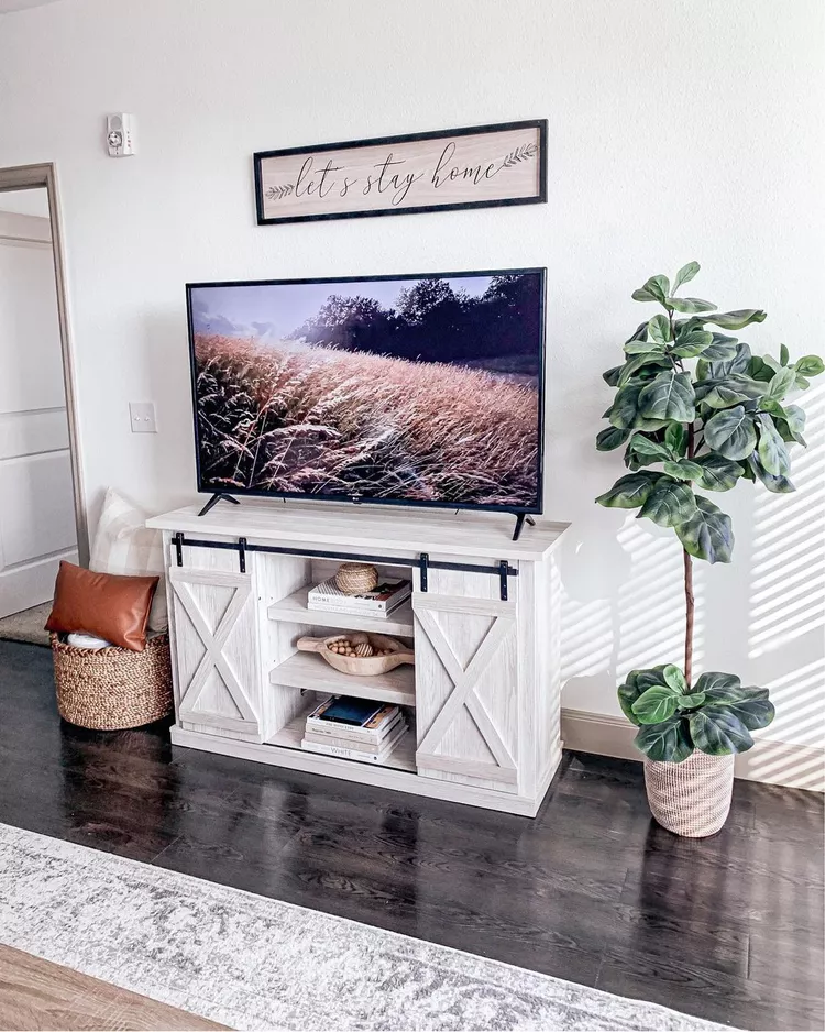 20 Cozy Farmhouse TV Stand Decor Ideas 74 Farmhouse TV Stand