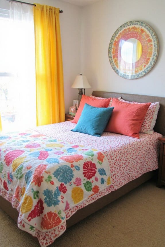 23 Small Bedroom Makeover Ideas With a Big Style Impact 20 add colorful accent touches