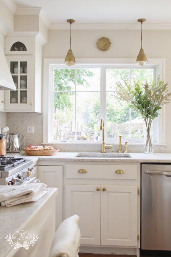 The Heart of the Home: 20 Cozy Kitchen Ideas That Inspire 20 add warm metallic accents