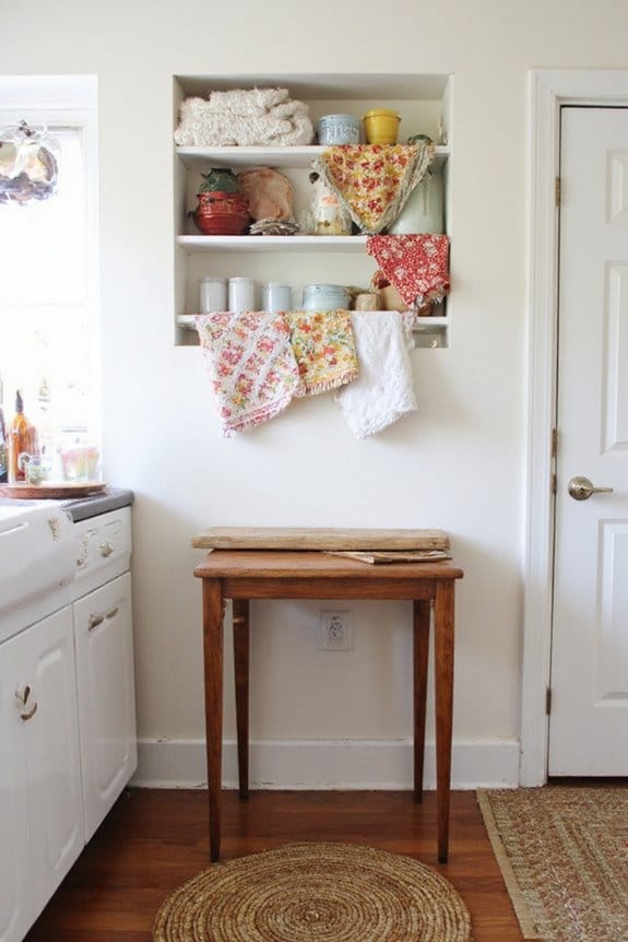 20 Small Kitchen Ideas That Deliver Big Style 18 add warmth with textiles