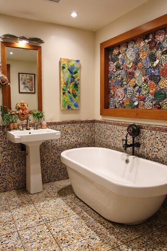 18 Inspiring Bathroom Remodel Ideas That Redefine Possibility 19 artistic bathroom personalization