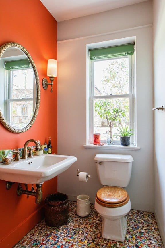 18 Inspiring Bathroom Remodel Ideas That Redefine Possibility 9 bold color palette combinations