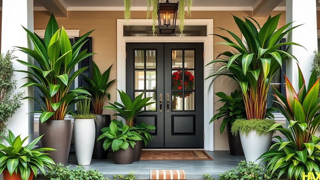 10 Designer-Approved Tips to Make Your Front Porch Look Expensive This Summer 6 bold greenery enhances curb appeal