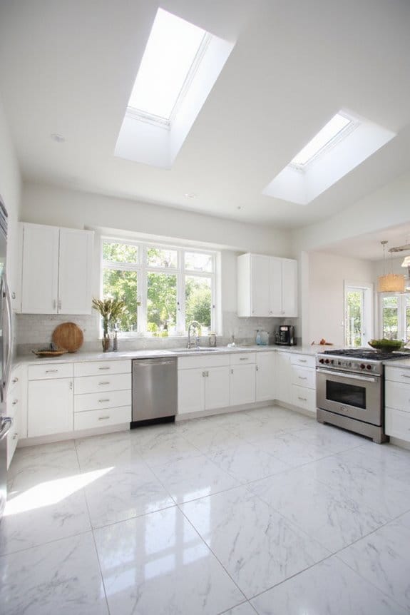22 Open Kitchen Concepts for Effortless Cooking and Entertaining 15 bright natural light infusion