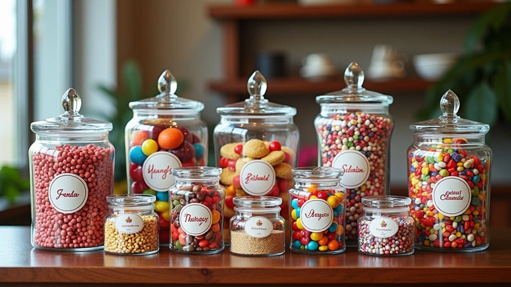 17 Fun & Creative Graduation Candy Buffet Ideas You’ll Be Obsessed With 12 candy themed graduation announcement ideas