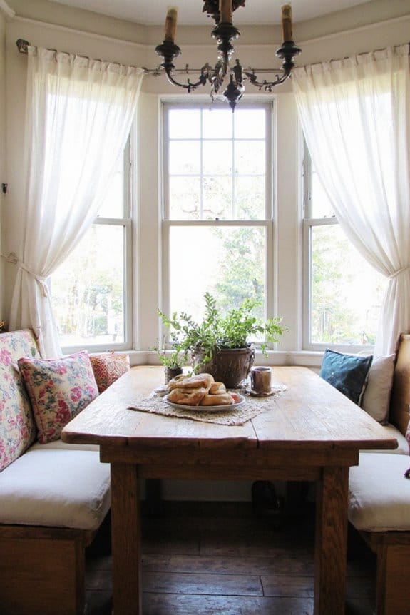 The Heart of the Home: 20 Cozy Kitchen Ideas That Inspire 7 charming cozy breakfast corner