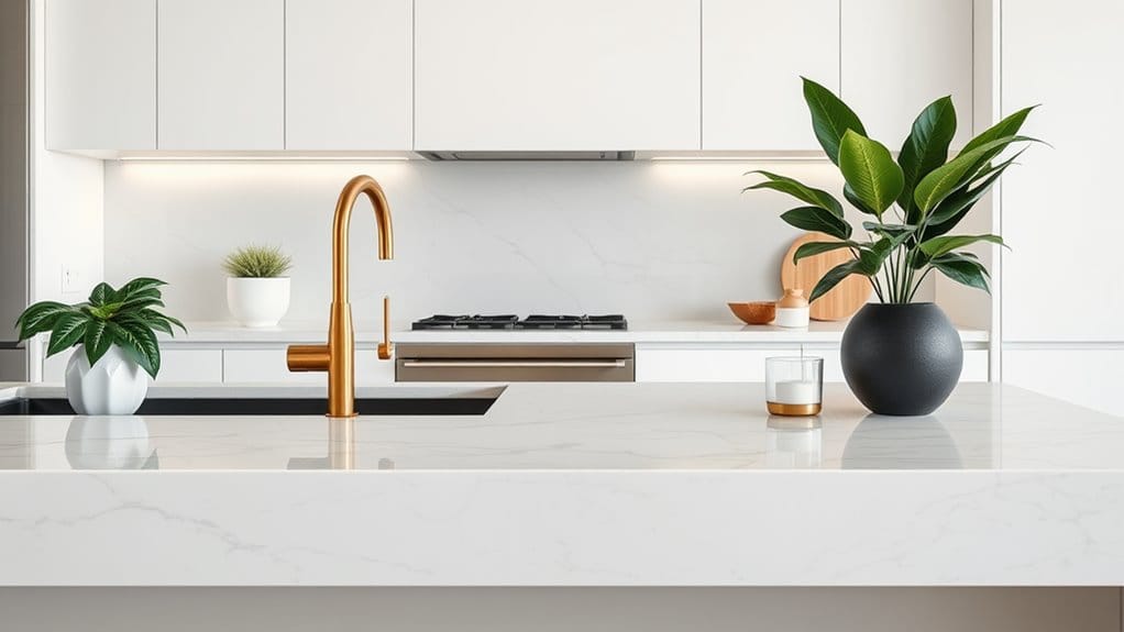 chic practical countertop designs