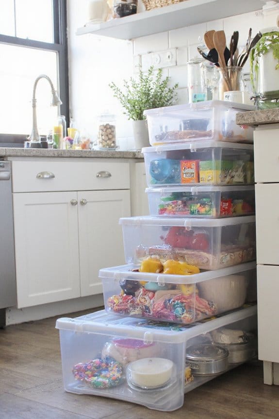 17 Aesthetic Kitchen Drawer Organization Ideas You Need to Try 13 clear accessible storage solution