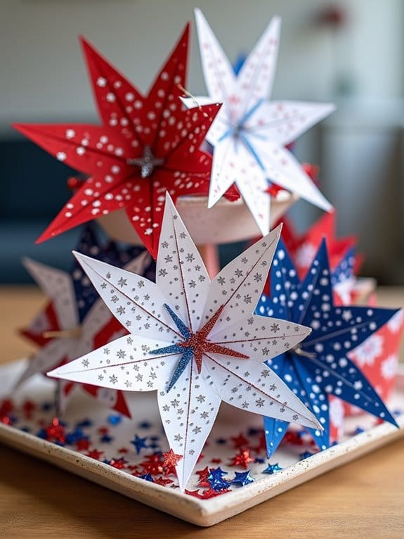 15 Creative 4th Of July Tiered Tray Decor Ideas 13 colorful burst of celebration