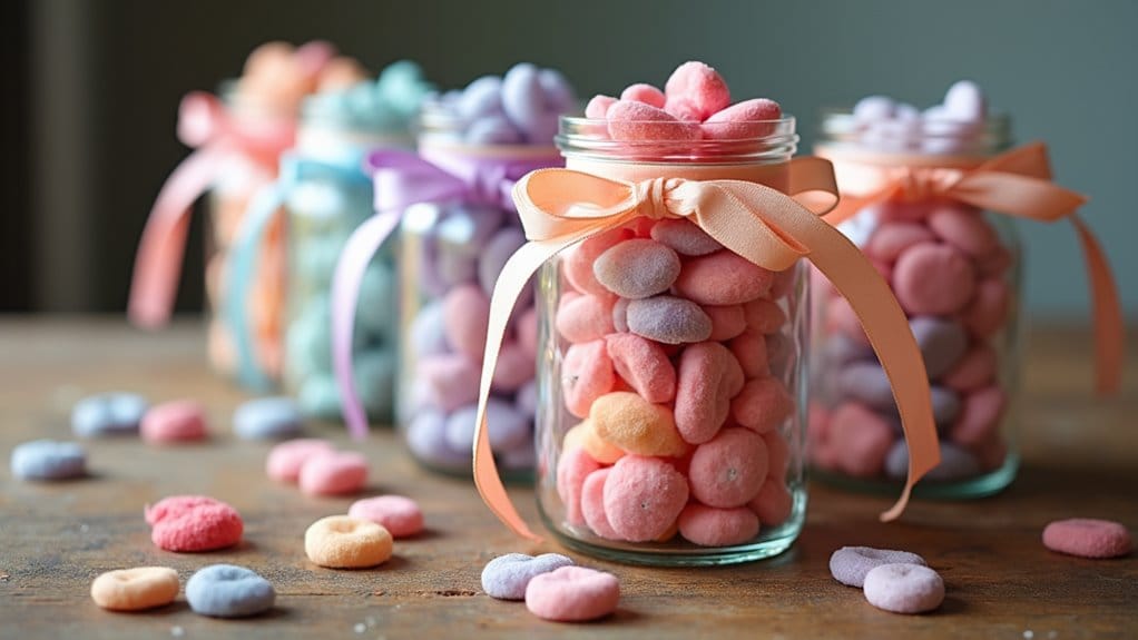 17 Fun & Creative Graduation Candy Buffet Ideas You’ll Be Obsessed With 13 colorful candy jars decor