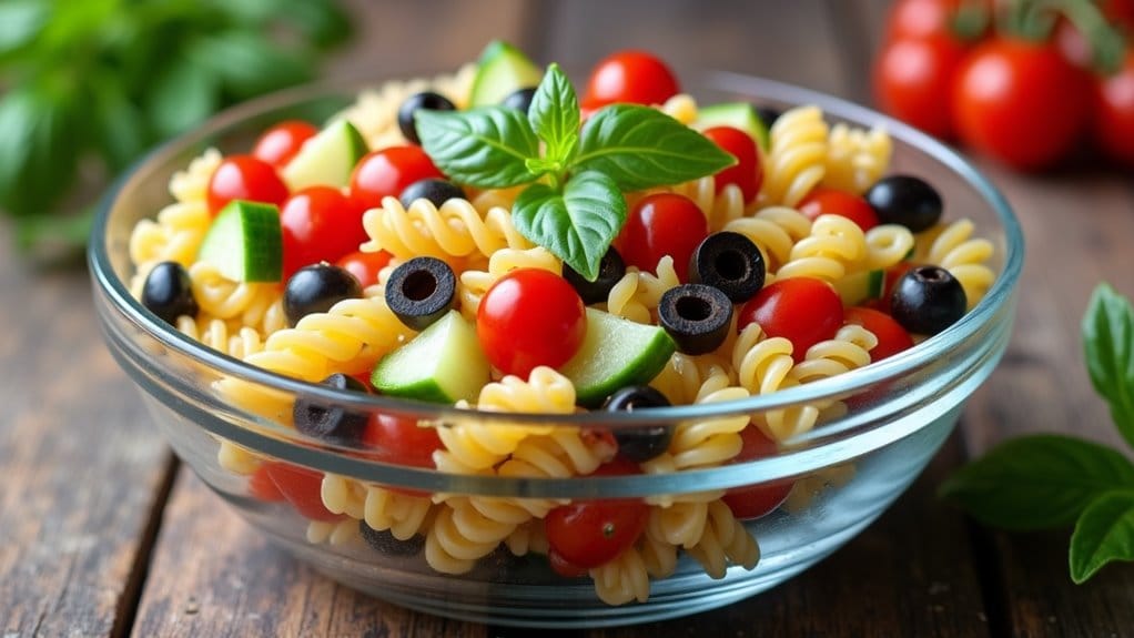 17 Cheap and Easy Graduation Party Food Ideas (That Your Guests Will Love!) 11 colorful make ahead pasta salad