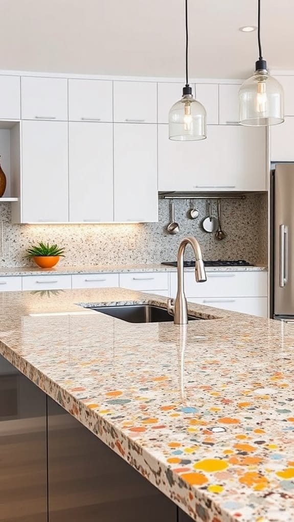 28 Stylish & Functional Kitchen Countertop Ideas to Try Now 10 colorful mosaic countertop design
