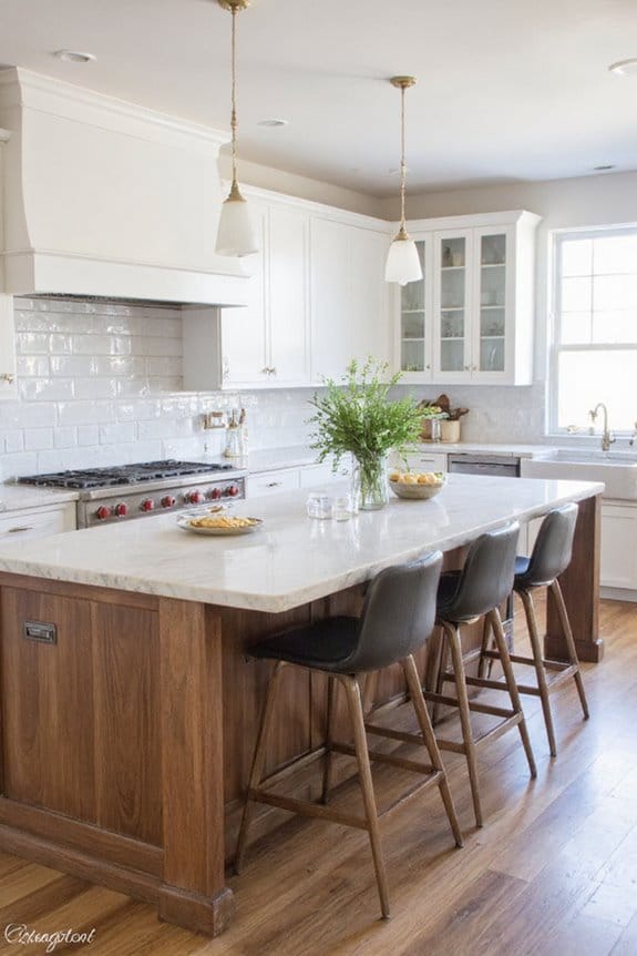 22 Open Kitchen Concepts for Effortless Cooking and Entertaining 12 contrast depth layering definition