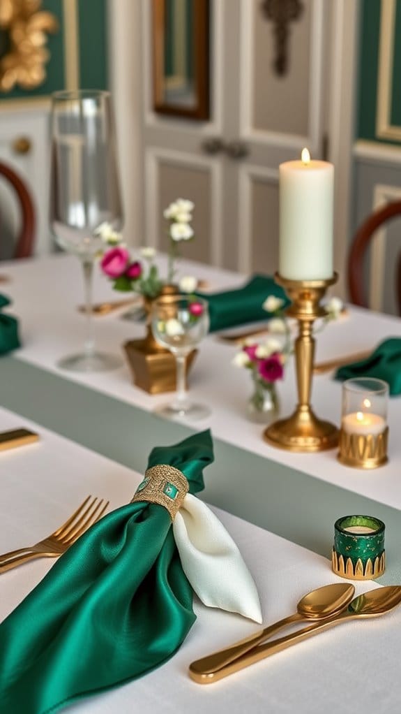 15 Effortless Dining Table Centerpiece Ideas That Impress 12 coordinated decorative tableware