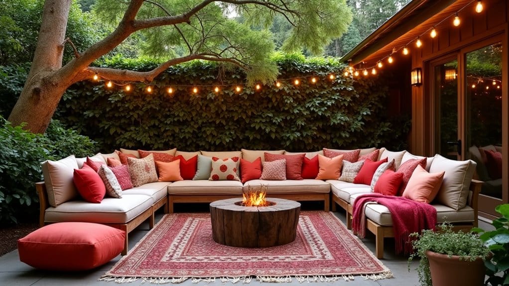 20 Epic Backyard Graduation Party Ideas for a Celebration to Remember 11 cozy textured inviting seating