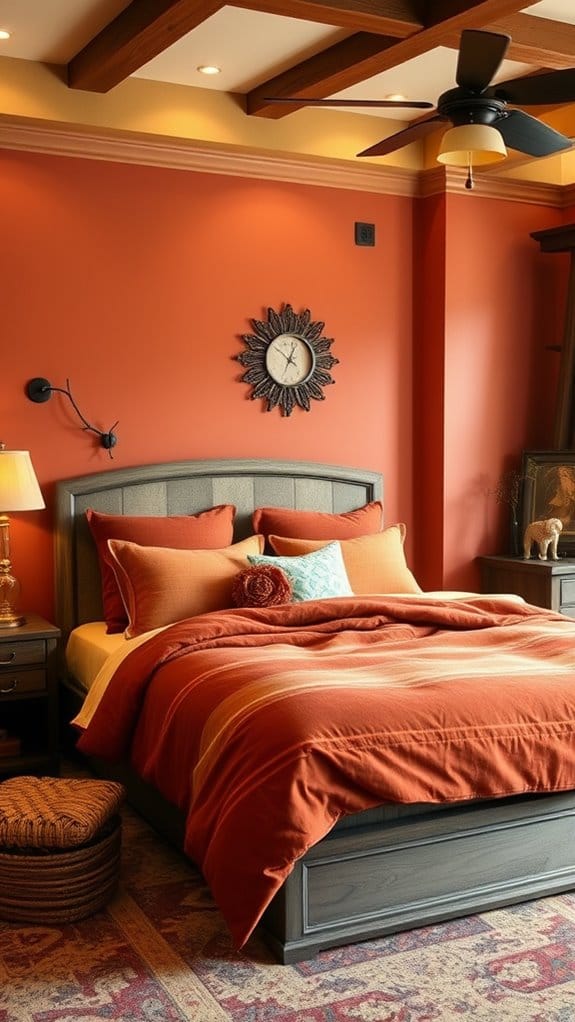 23 Warm and Cozy Bedroom Ideas for the Ultimate Retreat 5 cozy warm color palette