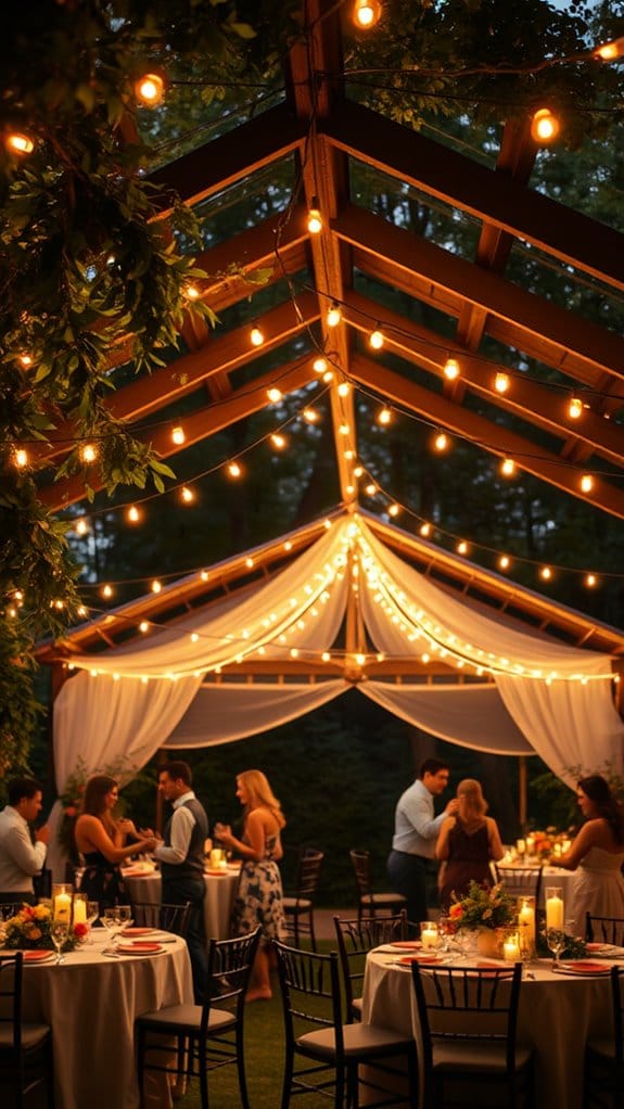 19 Easy Outdoor Graduation Party Ideas Anyone Can Pull Off 3 create enchanting outdoor ambiance