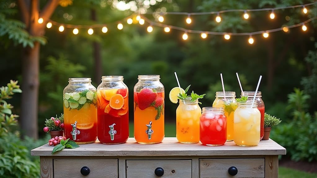 20 Epic Backyard Graduation Party Ideas for a Celebration to Remember 17 create interactive beverage station