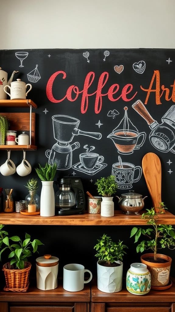 19 Brilliant DIY Coffee Bar Ideas That Will Transform Your Home 19 create personalized coffee decor