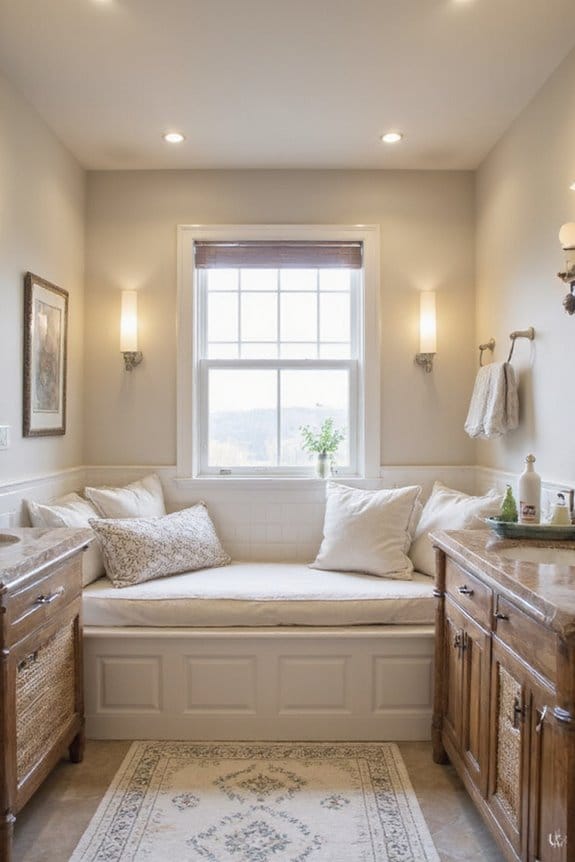 18 Inspiring Bathroom Remodel Ideas That Redefine Possibility 18 create relaxing cozy seating